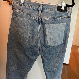 Goldsign Cropped Straight-Leg Jeans